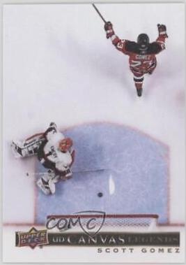 Scott Gomez #C-23 Hockey Cards 2020 SP Signature Edition Legends UD Canvas