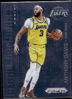 Anthony Davis #4 Basketball Cards 2023 Panini Prizm Deca Decade Dominance