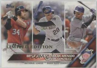 Nolan Arenado, Bryce Harper, Carlos Gonzalez
