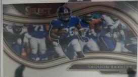 Saquon Barkley Football Cards 2020 Panini Select Snapshots