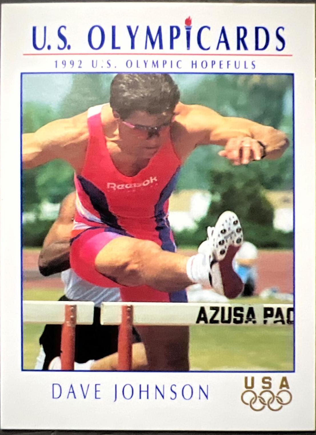 Dave Johnson #HP6 1992 Impel US Olympic Hopefuls Baseball