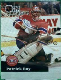 Patrick Roy #125 1991-92 Pro Set Hockey