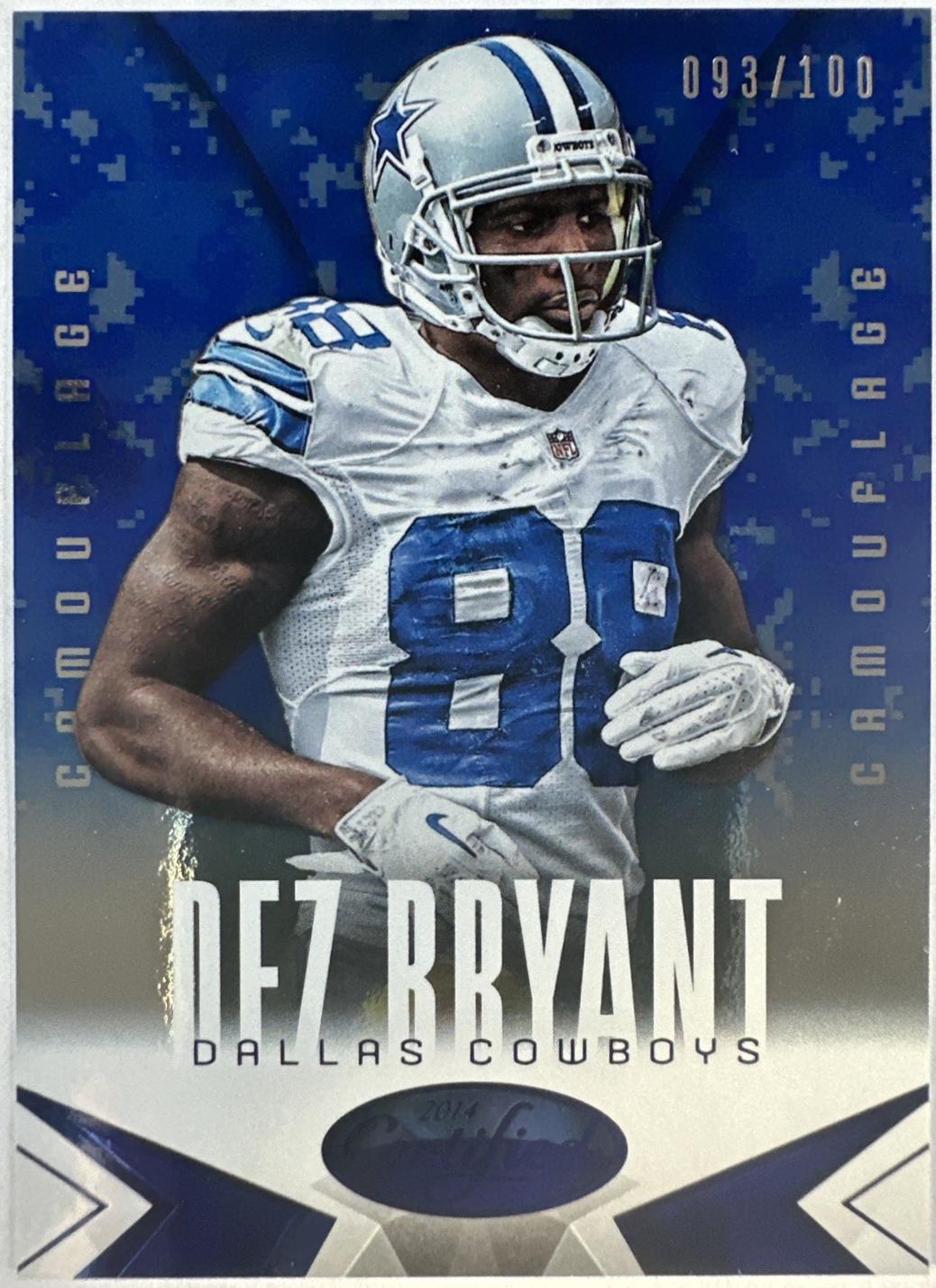 Dez Bryant [Blue Camo] #27