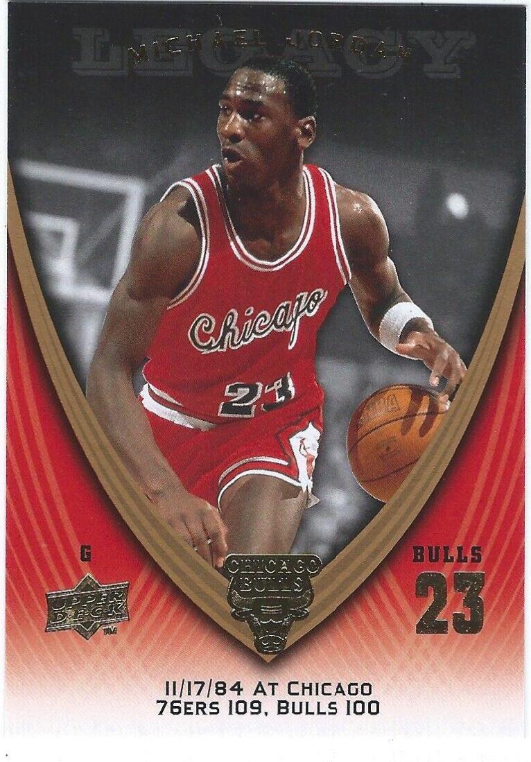 Michael Jordan #11 Basketball Cards 2008 Upper Deck Jordan Legacy