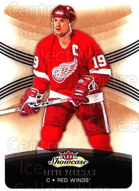 Steve Yzerman #96 Hockey Cards 2015 Fleer Showcase