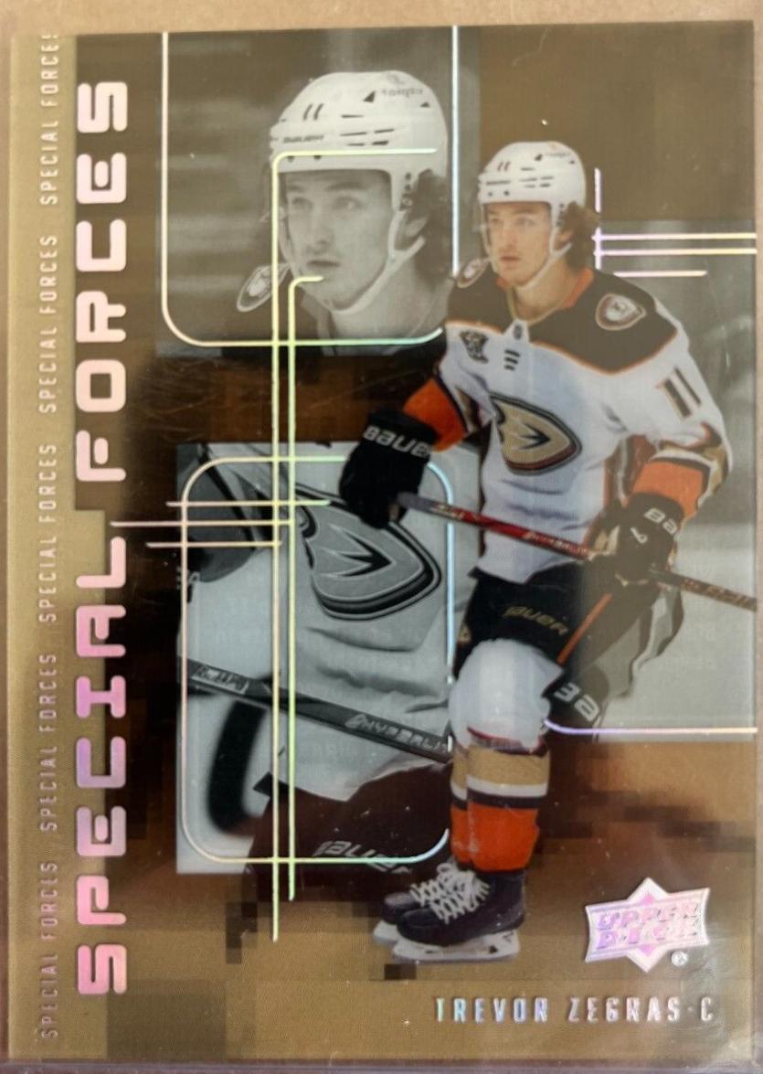 Trevor Zegras #SF-1 Hockey Cards 2023 Upper Deck Special Forces