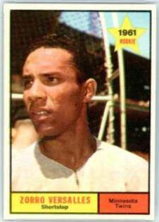 Zorro Versalles #21 Baseball Cards 1961 Topps