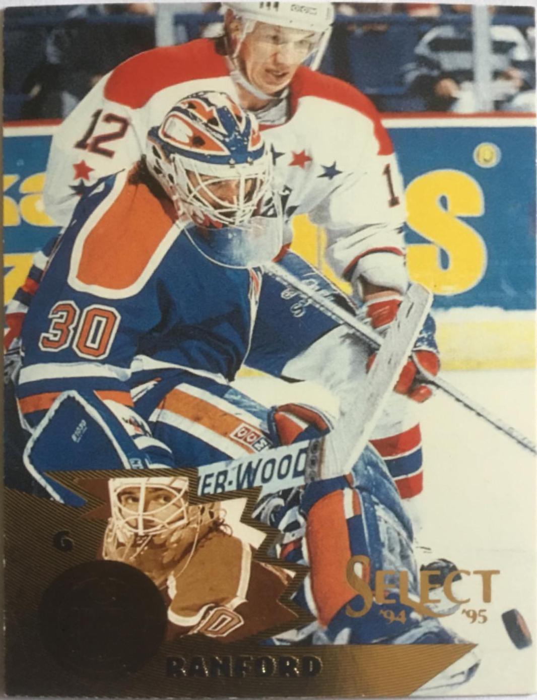 Bill Ranford #5 Hockey Cards 1994 Pinnacle