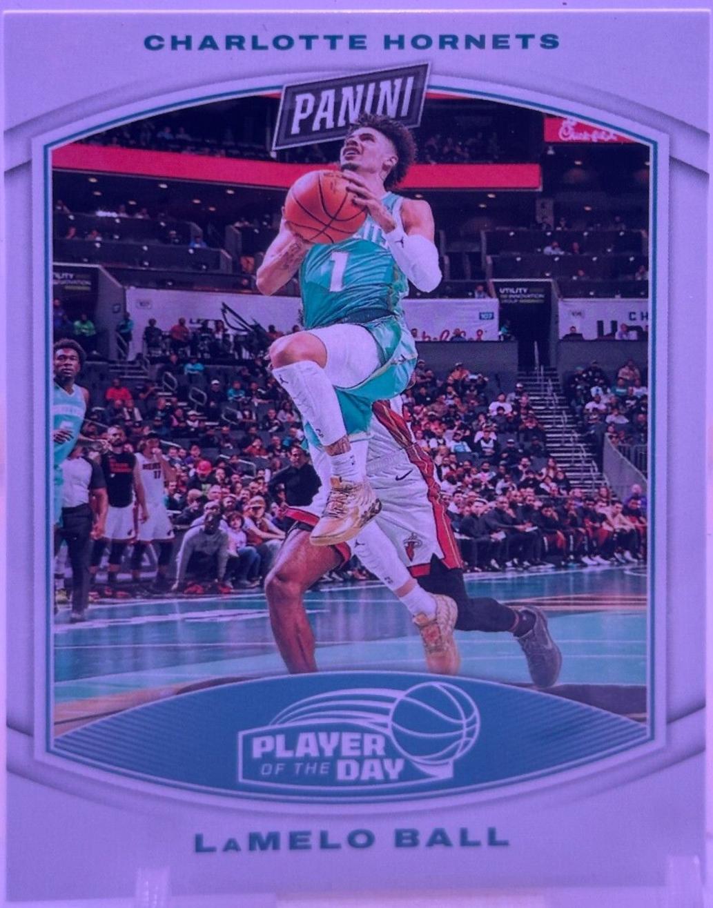 LaMelo Ball #5 Basketball Cards 2024 Panini Player of the Day