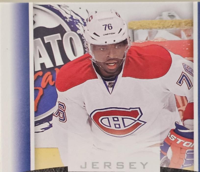 P. K. Subban #14 Hockey Cards 2013 Upper Deck