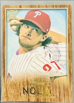 Aaron Nola [Wood] #56