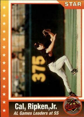 Cal Ripken Jr. #9 Baseball Cards 1995 Star Ripken 80