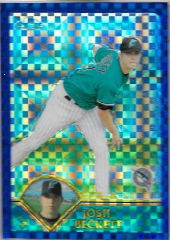 Josh Beckett #44 2003 Topps Chrome Baseball
