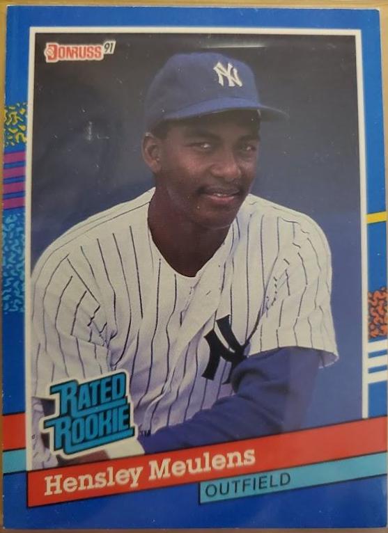 Hensley Meulens #31 Baseball Cards 1991 Donruss
