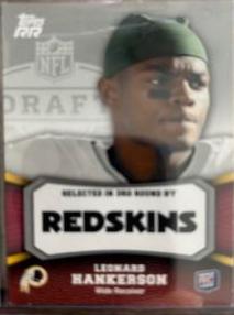 Leonard Hankerson #155 Football Cards 2011 Topps Rising Rookies