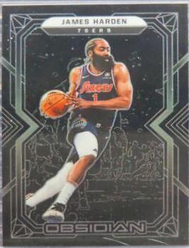 James Harden #13 2021-22 Panini Obsidian Basketball