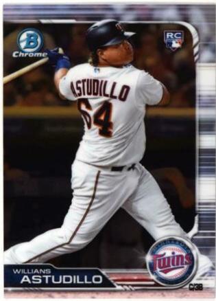 Willians Astudillo #40 Baseball Cards 2019 Bowman Chrome