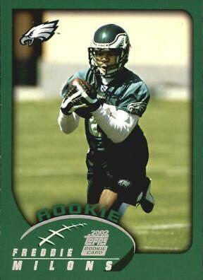 Freddie Milons #347 Football Cards 2002 Topps