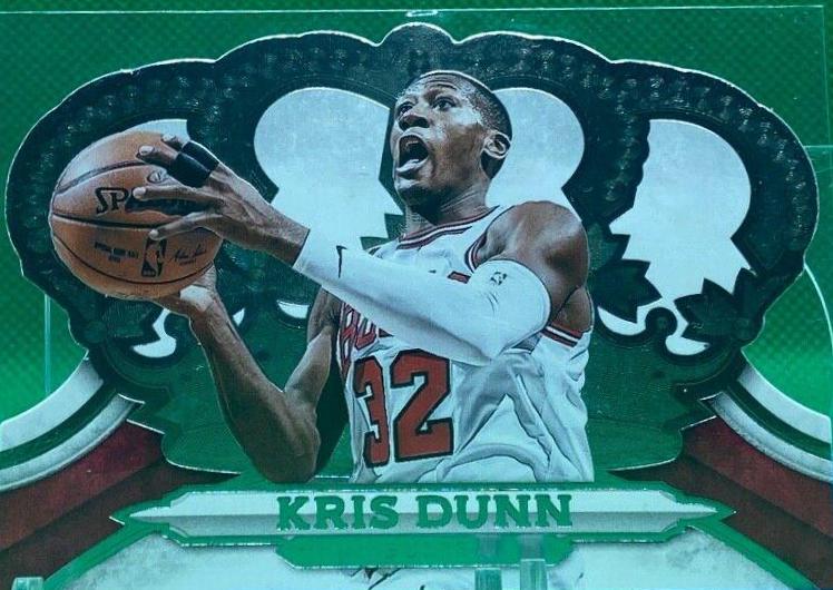 Kris Dunn #8 Basketball Cards 2018 Panini Crown Royale