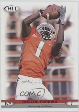 Roscoe Parrish #41 Football Cards 2005 Sage Hit