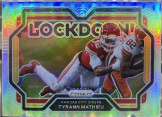 Tyrann Mathieu #8 Football Cards 2021 Panini Prizm Lockdown