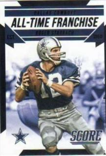 2015 Score All-Time Franchise Gold #8 Roger Staubach
