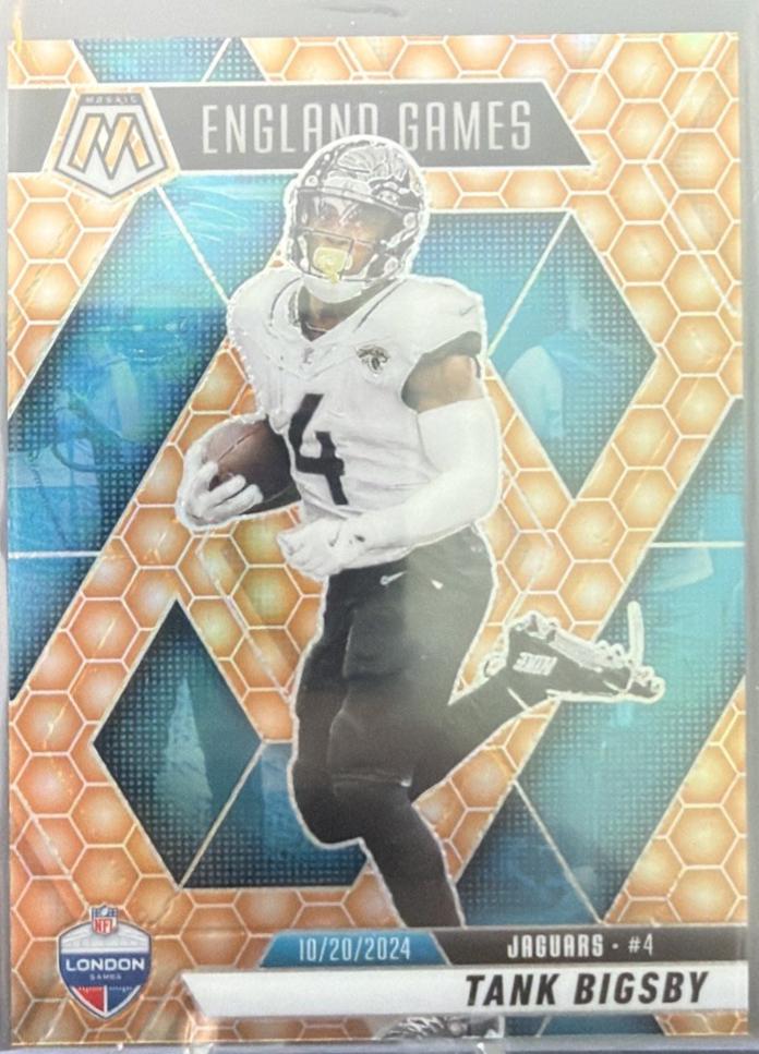 Tank Bigsby [Honeycomb] #257 Prices | 2025 Panini Mosaic | Football Cards