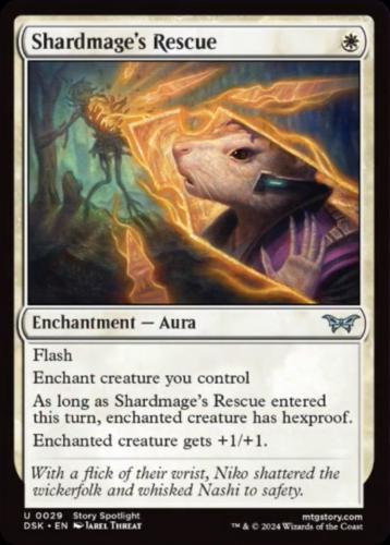 Shardmage's Rescue #411 Magic Duskmourn: House of Horror
