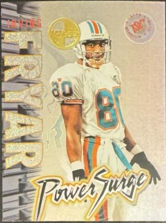 Irving Fryar #PS6 Football Cards 1995 Stadium Club Power Surge