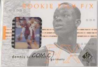 Dennis Schroeder 2001 SP Rookie FX