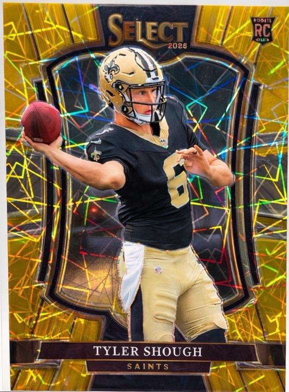 Tyler Shough [Gold Prizm] #141 Prices | 2025 Panini Select