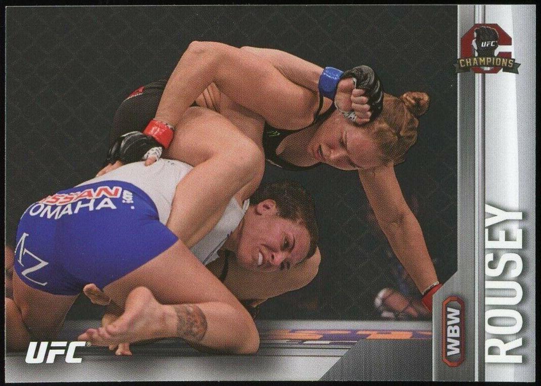 Ronda Rousey #172 Ufc Cards 2015 Topps UFC Champions