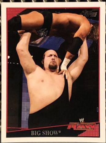Big Show #12 Wrestling Cards 2009 Topps WWE