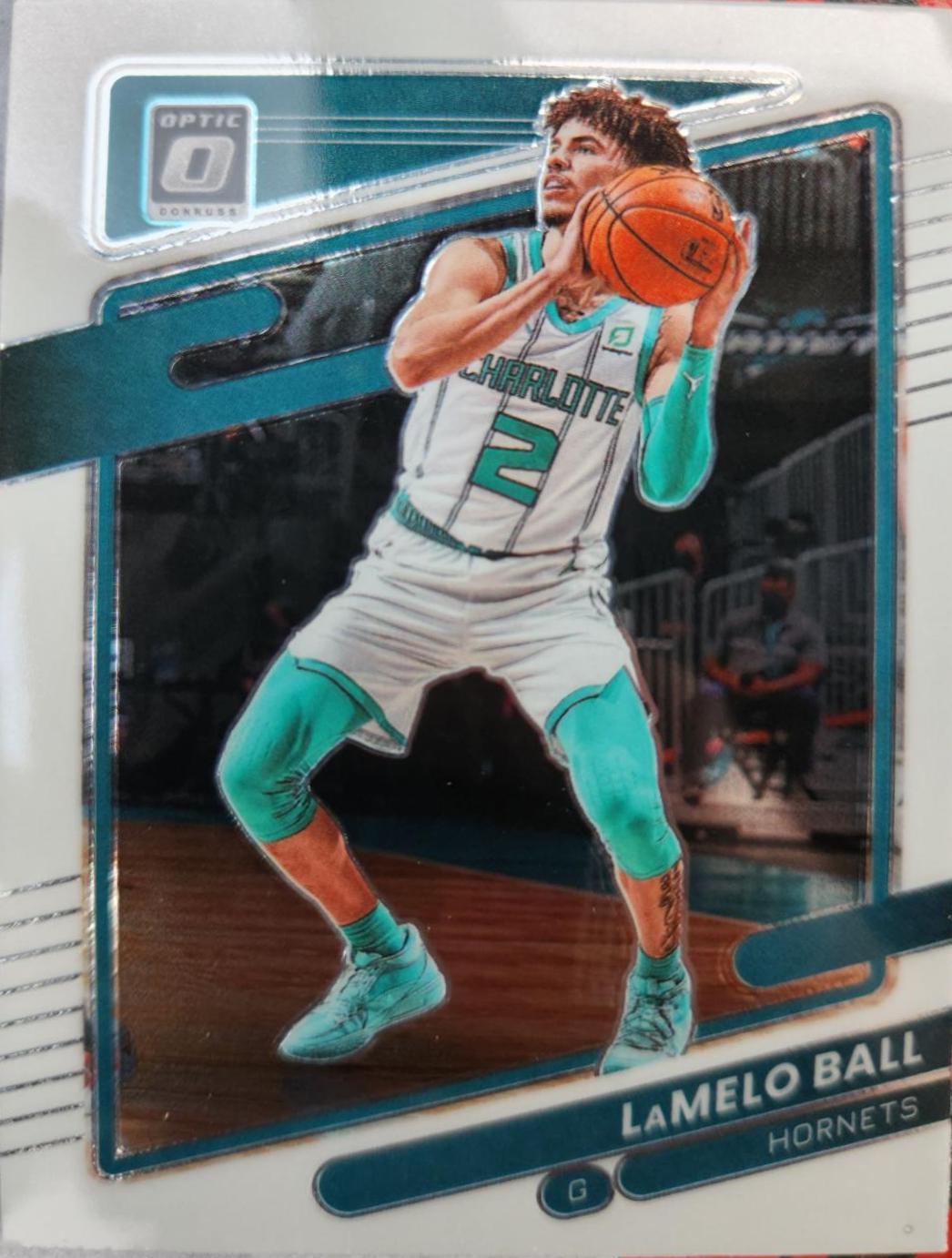 LaMelo Ball #26 Basketball Cards 2021 Panini Donruss Optic