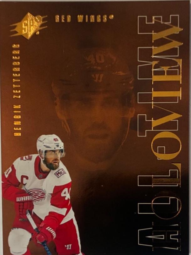 Henrik Zetterberg #ATG-HZ Hockey Cards 2024 SPx All-Time Holoview