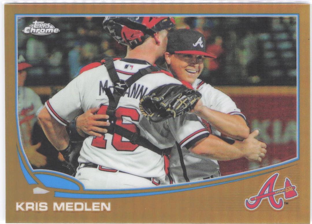 Kris Medlen [Gold Refractor] #18