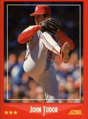 John Tudor #275 Baseball Cards 1988 Score