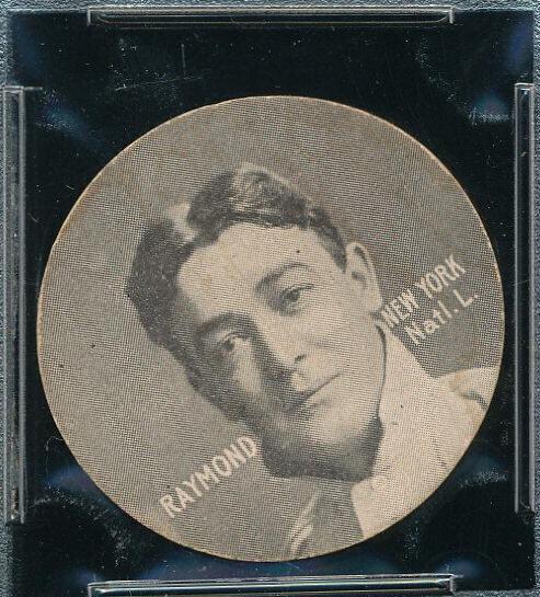 Bugs Raymond Baseball Cards 1909 Colgan's Chips Stars of the Diamond