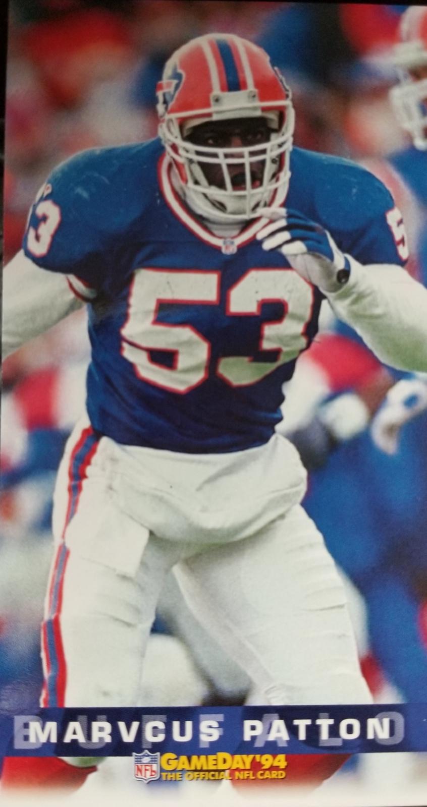 Marvcus Patton #39 Football Cards 1994 Fleer Gameday