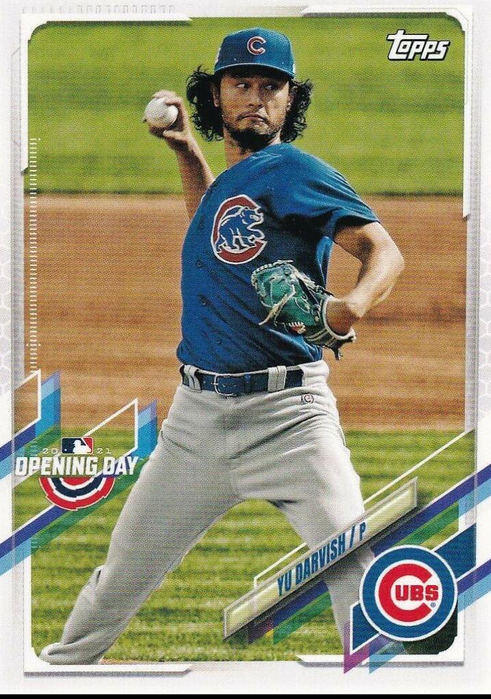 Yu Darvish #5 Baseball Cards 2021 Topps Opening Day