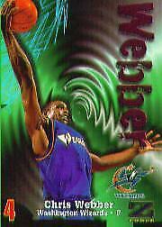 Chris Webber #135 Basketball Cards 1997 Skybox Z Force