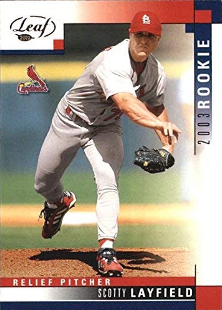 Scotty Layfield #310 Baseball Cards 2003 Leaf