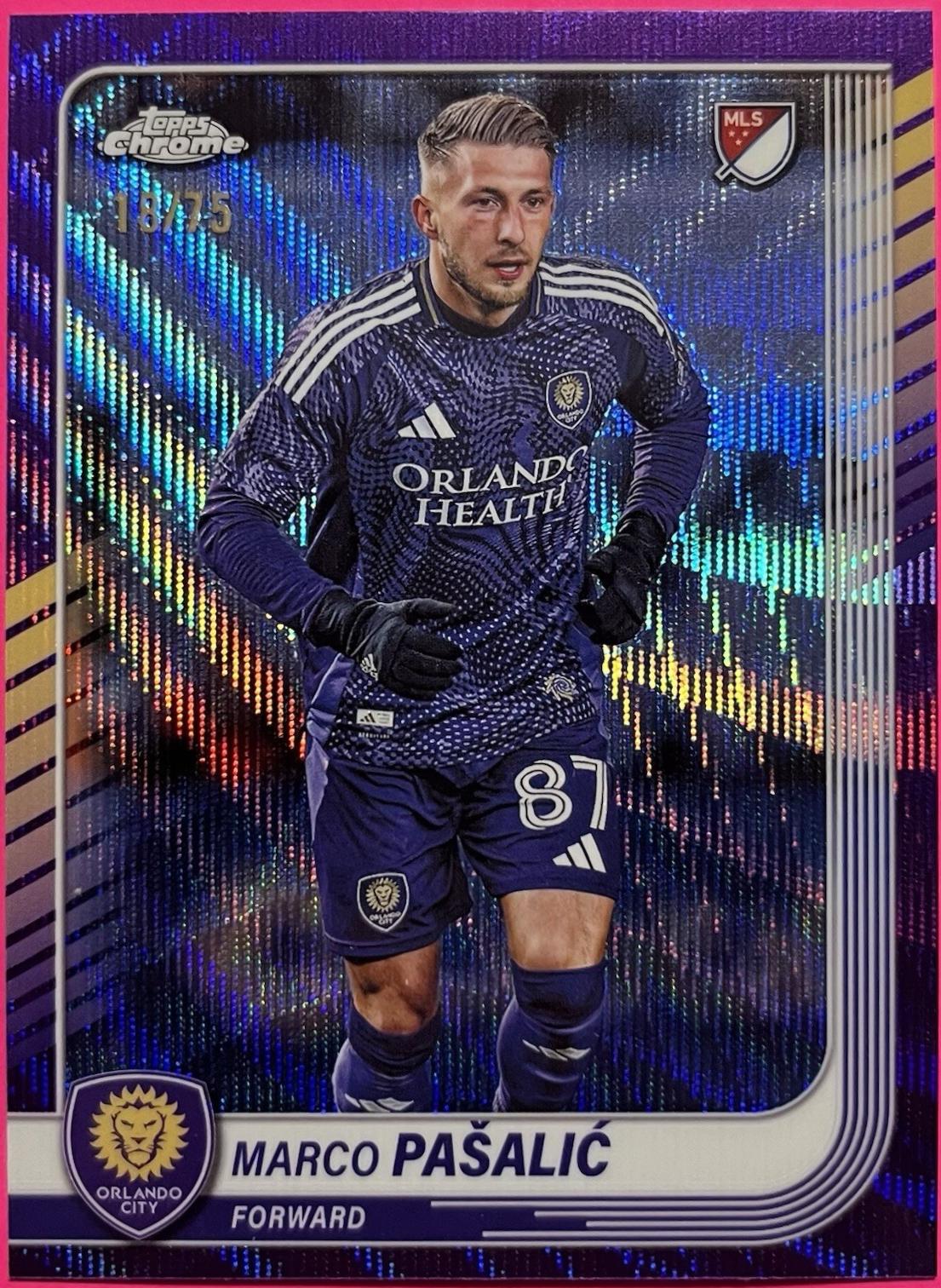 Marco Pasalic [Purple Wave Refractor] #113