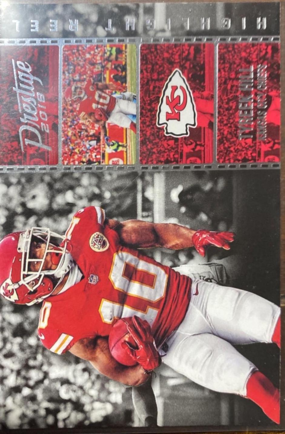 Tyreek Hill #HR-TH Football Cards 2018 Panini Prestige Highlight Reel