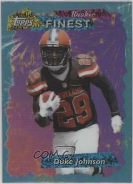 Duke Johnson #95FRR-DJ Football Cards 2015 Topps Finest 1995 Refractor