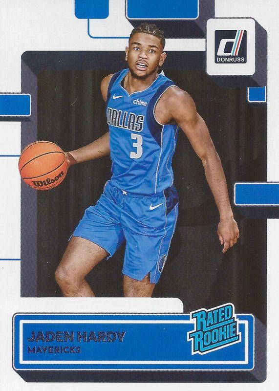 Jaden Hardy #235 Basketball Cards 2022 Panini Donruss