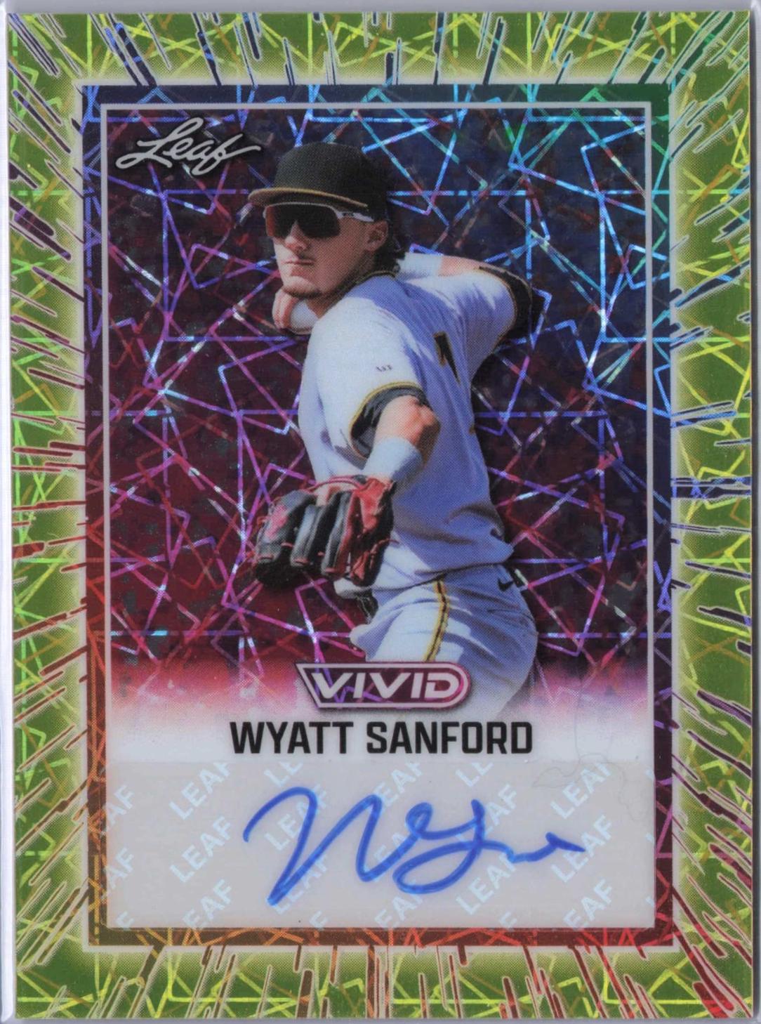 Wyatt Sanford [Laser Gold] #BA-WS1