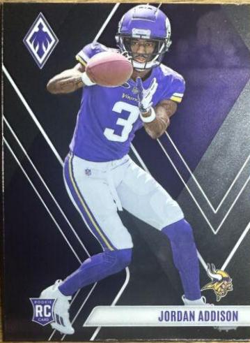 Jordan Addison #109 Football Cards 2023 Panini Phoenix