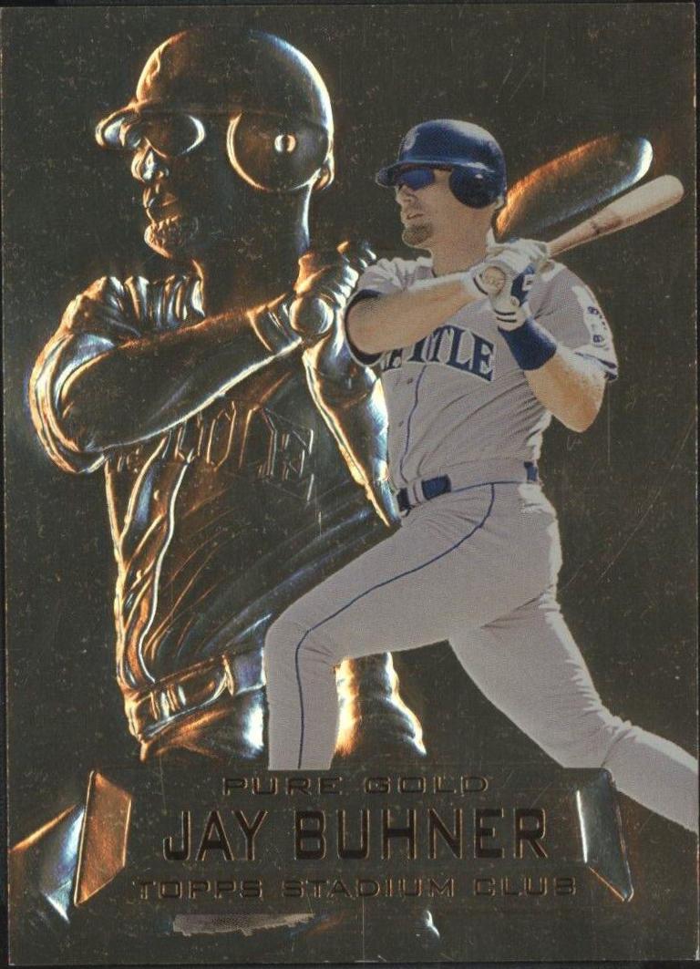 Jay Buhner #PG 5 Baseball Cards 1997 Stadium Club Pure Gold