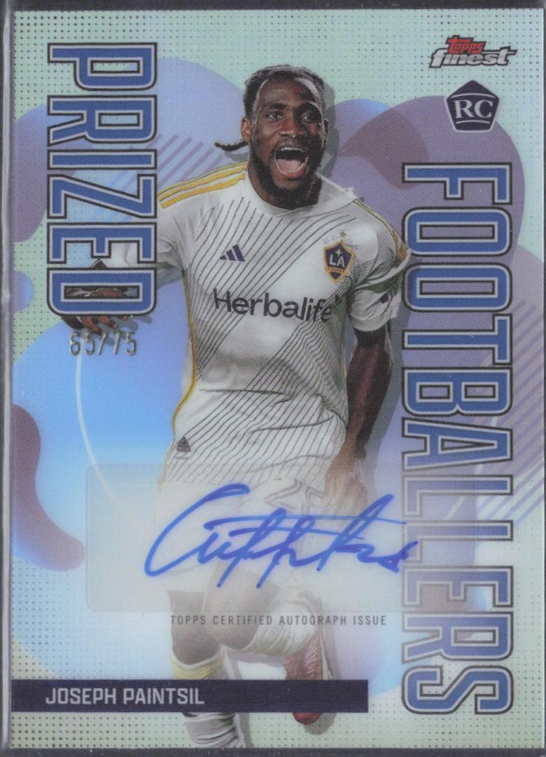 Joseph Paintsil #PFA-JP Soccer Cards 2024 Topps Finest MLS Prized Footballers Autograph